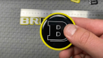 Brabus 800 metallic emblems set in yellow color for Mercedes G Wagon - Image 6