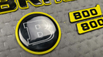 Brabus 800 metallic emblems set in yellow color for Mercedes G Wagon - Image 7