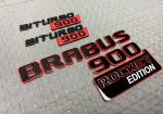 Brabus Rocket Edition Biturbo 900 emblems set for Mercedes GLE - Image 2