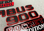 Brabus Rocket Edition Biturbo 900 emblems set for Mercedes GLE - Image 4