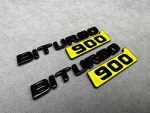 Brabus Biturbo 900 Fender Yellow Metal Badge for Mercedes-Benz G Wagon W464, W463A and W463 - Image 8