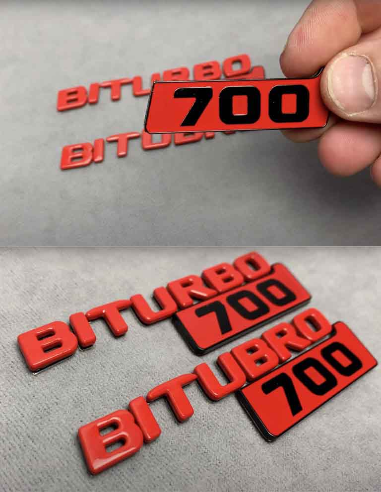 Brabus Biturbo 700 red badge set for Mercedes Benz G Class
