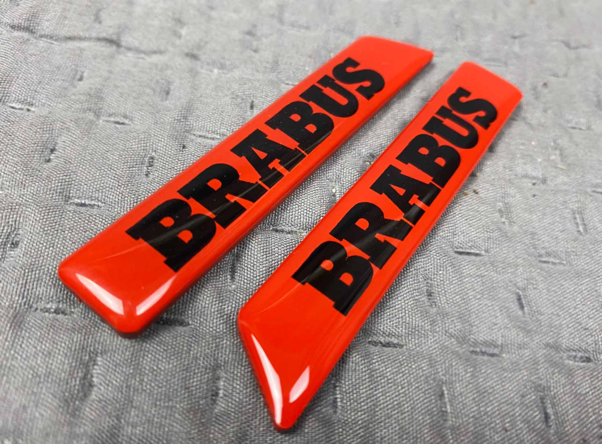 Red Side body moldings Brabus for Mercedes G-Wagon