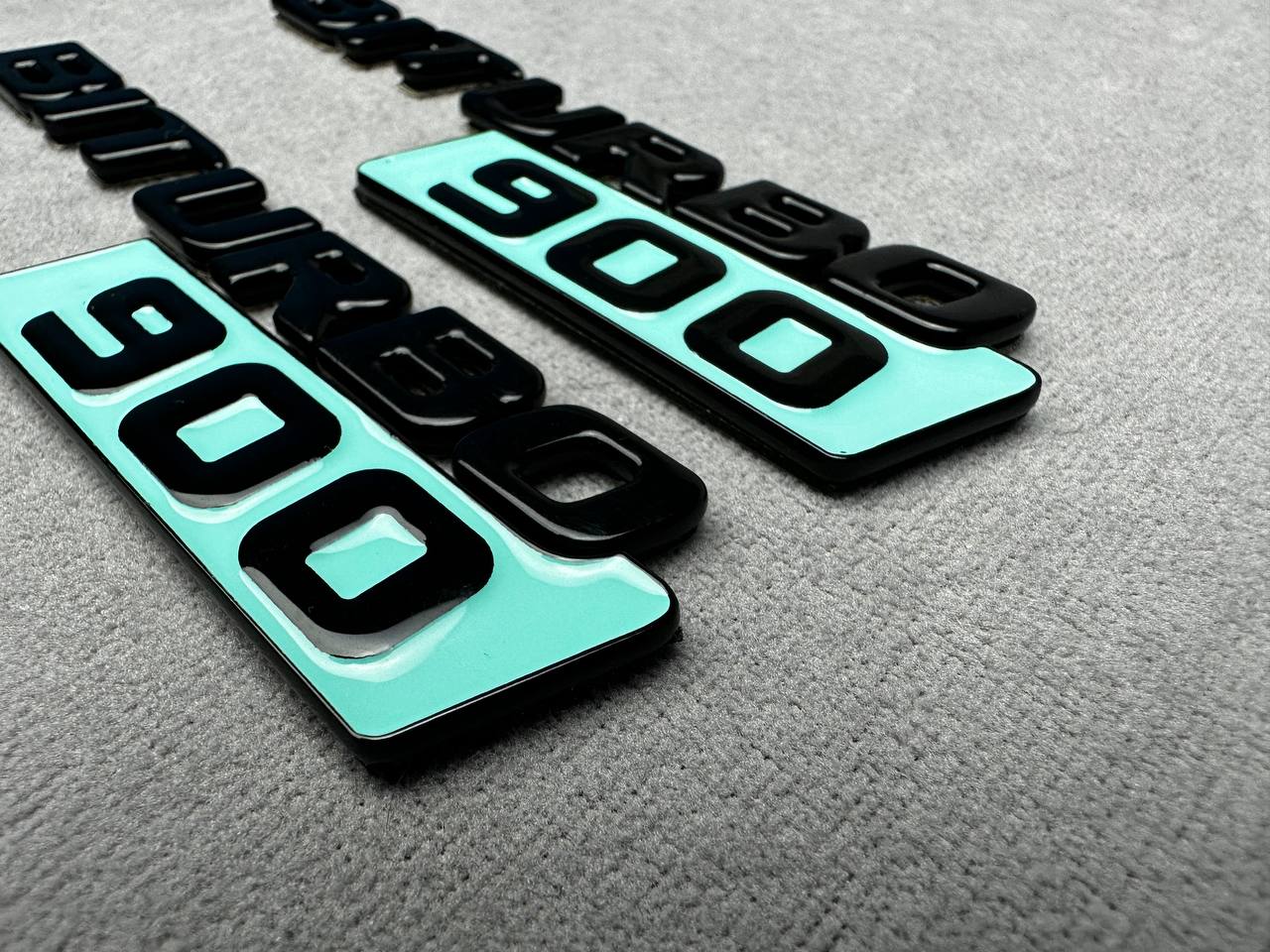 Brabus Biturbo 900 side molding logo