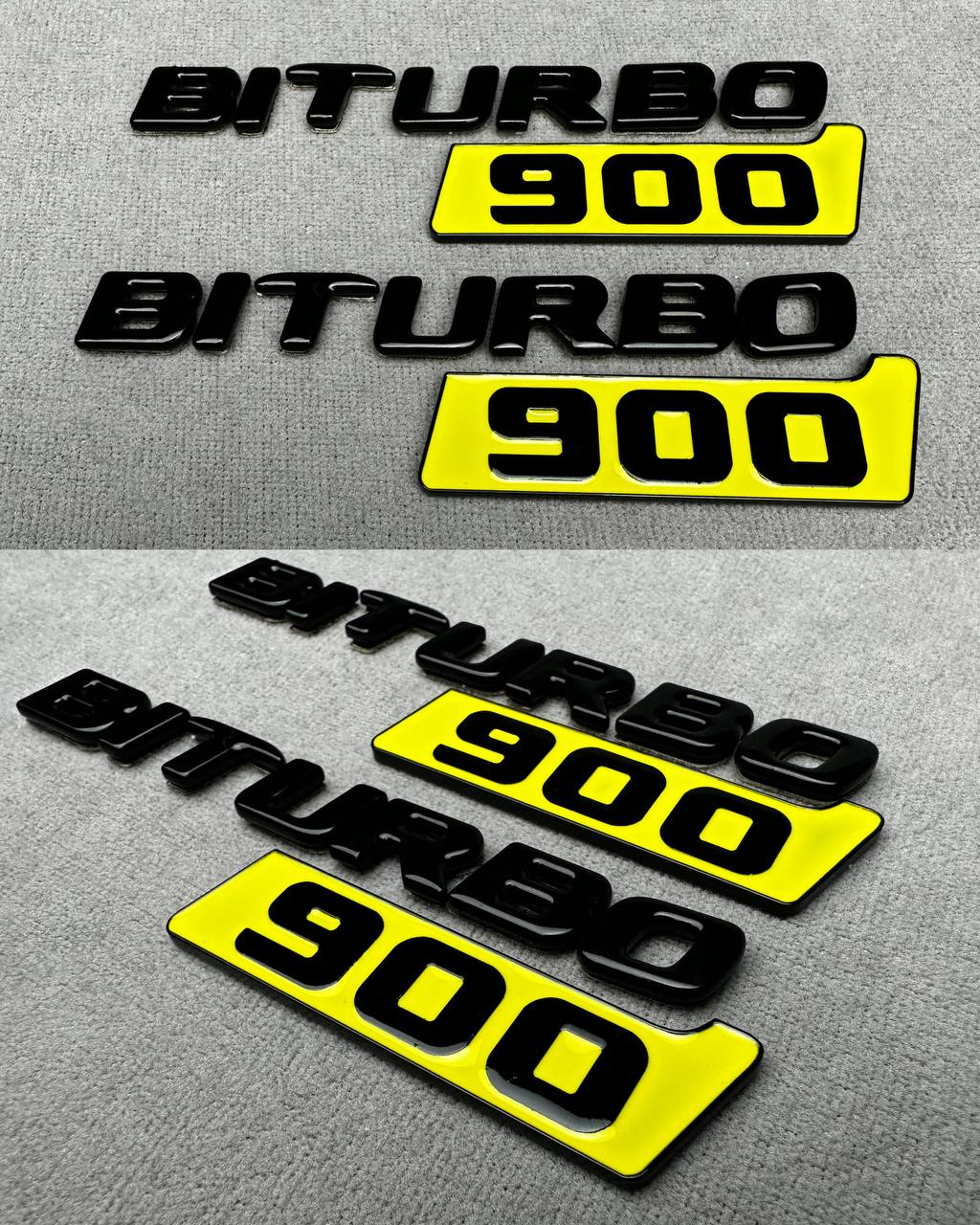 Brabus Biturbo 900 side yellow badge