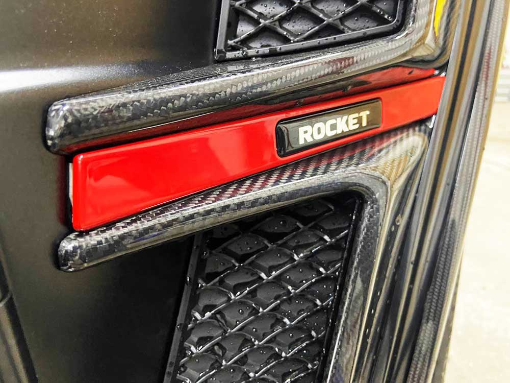 Brabus Rocket Edition Dashboard Handle Cover