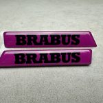 G Wagon Brabus Violet Side Molding inserts Trims for Mercedes G wagon W463a W464 G63 G500 G350