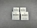 Seats Badge Set Brabus Masterpiece 2025 Gray series for Mercedes Benz W463 W464 W463A W465 G Class - Image 5