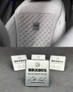 Seats Badge Set Brabus Masterpiece 2025 Gray series for Mercedes Benz W463 W464 W463A W465 G Class