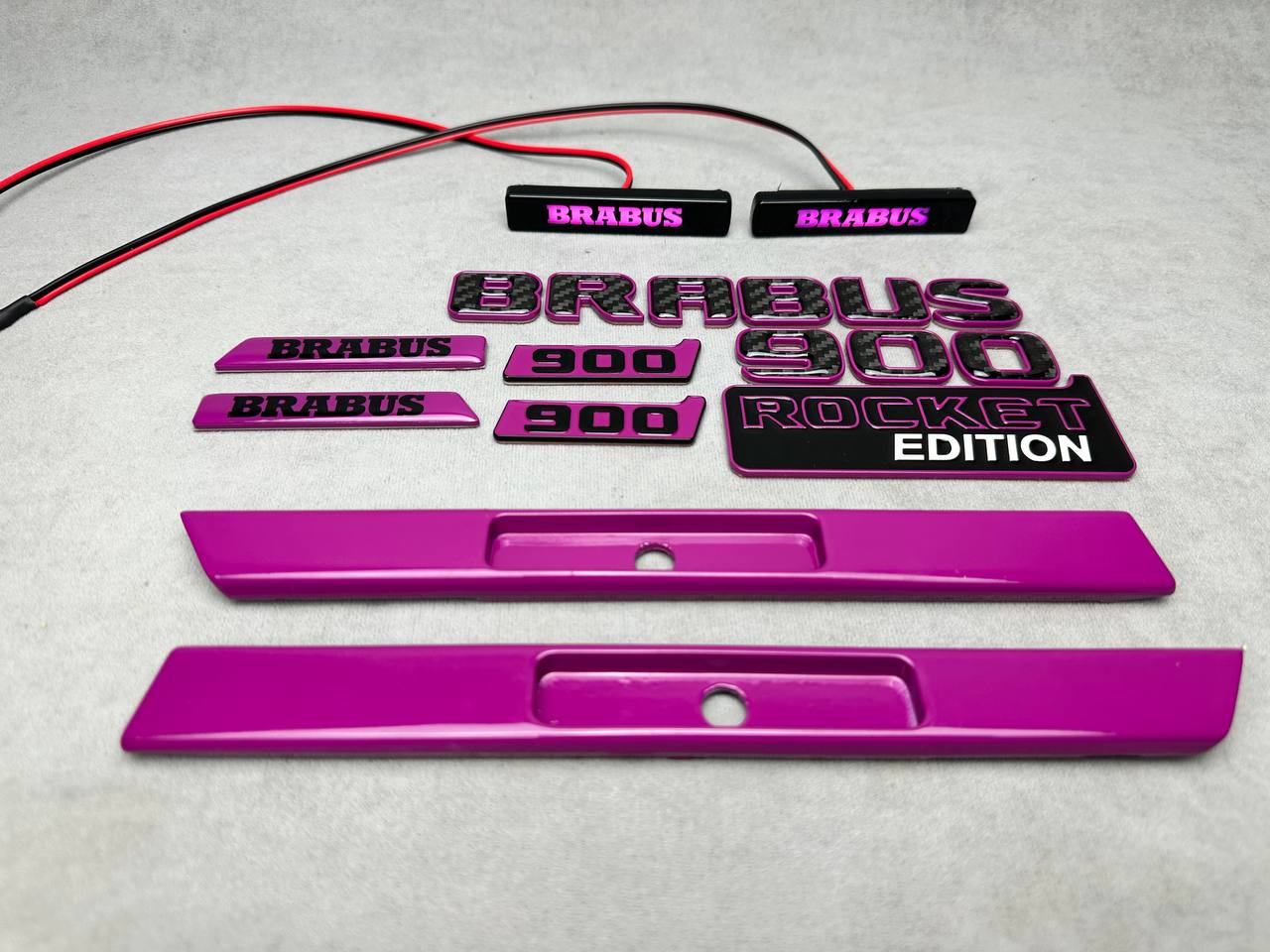 2025-04-18-15.34.55-optimized limited New Set Brabus 900 Rocket Edition Violet colour Mercedes G-Class + Fender inserts - Image 1