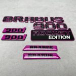Set Brabus 900 Rocket Edition Violet color Mercedes G-Class