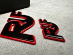 RUF Emblems Porsche Style RED and Black Logo Metal Badges Set For Porsche 911 997 996 993 964 930 Turbo - Image 5