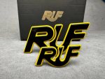 RUF Emblems Porsche Style Yellow and Black Logo Metal Badges Set For Porsche 911 997 996 993 964 930 Turbo - Image 6