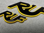RUF Emblems Porsche Style Yellow and Black Logo Metal Badges Set For Porsche 911 997 996 993 964 930 Turbo - Image 7