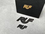 RUF Emblems Porsche Style Carbon Black Logo Metal Badges Set For Porsche 911 997 996 993 964 930 Turbo - Image 2