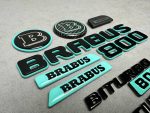 Brabus 800 Tiffany Blue Badges Set for Mercedes G Class W463a W464 W465 - Image 6