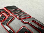 AMG GLE 63 S Emblem Metal Red and carbon brabus Style 2025 - Image 4