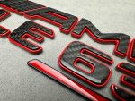 AMG GLE 63 S Emblem Metal Red and carbon brabus Style 2025 - Image 6
