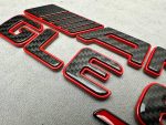 AMG GLE 63 S Emblem Metal Red and carbon brabus Style 2025 - Image 7