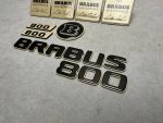 Brabus 800 Emblem Logo Set Desert Send and Black metal made for Mercedes Benz G Class - Image 9