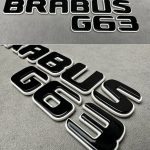 Brabus G63 Tail emblem for Nardo Grey and carbon for Mercedes-Benz G Class W463a W464 W465