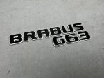 Brabus G63 Tail emblem for Nardo Grey and carbon for Mercedes-Benz G Class W463a W464 W465 - Image 5