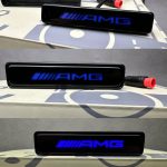 LED Blue AMG Logo Badge Grill for Mercedes G63 G Wagon W463 W463A W464 W465 Illuminated