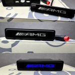 LED Grey – Blue AMG Logo Badge Grill for Mercedes G63 G Wagon W463 W463A W464 W465