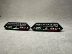 Lamborghini Carbon Fiber Emblems Aventador SVJ Roadster 001 di 250 in the door card – Original - Image 2