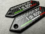 Lamborghini Emblems Aventador SV 1 di 800 in the door card Carbon Fiber - Image 3
