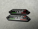 Lamborghini Emblems Aventador SV 1 di 800 in the door card Carbon Fiber - Image 8