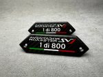 Lamborghini Emblems Aventador SV 1 di 800 in the door card Carbon Fiber - Image 9