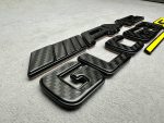 Tail Emblem Badge AMG GLC 63 S rear Emblem Brabus 2025 Yellow and carbon - Image 6