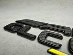 Tail Emblem Badge AMG GLC 63 S rear Emblem Brabus 2025 Yellow and carbon - Image 7