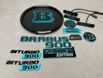 Brabus 900 Blue Badges Full Set LED Exterior for Mercedes G Class W464 W463a