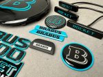 Brabus 900 Blue Badges Full Set LED Exterior for Mercedes G Class W464 W463a - Image 2