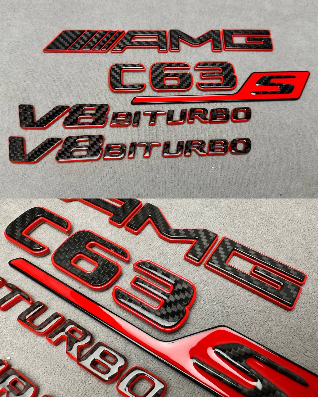 2025-10-27 15.08.45 AMG С63S V8 biturbo red and carbon C class - Image 1