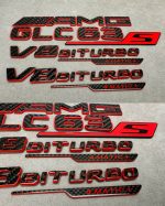 AMG GLС63S V8 biturbo 4 MATIC+ red and carbon GLC class