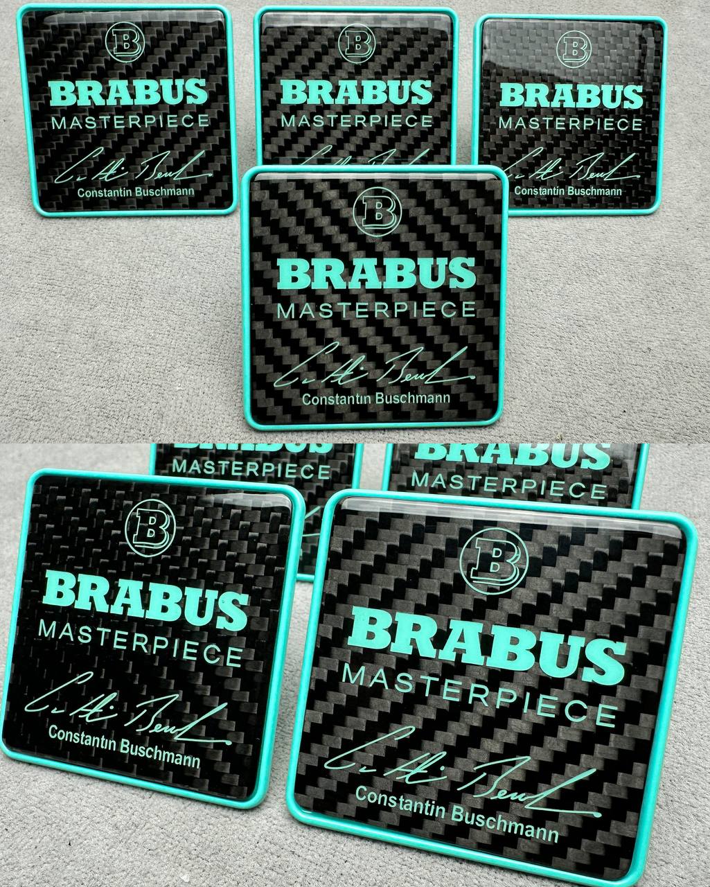 2025-11-25 17.27.24 Tiffany Seats Badge Set Brabus Masterpiece for Mercedes Benz W463 W464 W463A G class - Image 1