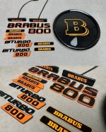 Brabus 800 Orange Badges Full Set LED Exterior for Mercedes G Class W465 W464 W463a