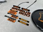 Brabus 800 Orange Badges Full Set LED Exterior for Mercedes G Class W465 W464 W463a - Image 3