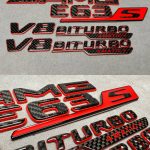 AMG E 63S V8 biturbo 4 MATIC+ red and carbon E class