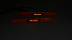Fender Insert Brabus LED Illuminated Orange Emblem for Mercedes G63 G Wagon W463A 2014-2018 - Image 4