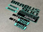 Brabus 900 Tiffany Blue Badges Set for Mercedes Rocket Edition G Class W463a W464 W465 - Image 8