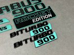 Brabus 900 Tiffany Blue Badges Set for Mercedes Rocket Edition G Class W463a W464 W465 - Image 9