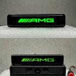 LED Green AMG Logo Badge Grill for Mercedes G63 G Wagon W463 W463A W464 W465