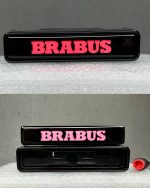 LED Pink Brabus Logo Badge Grill for Mercedes G63 G Wagon W463 W463A W464 W465