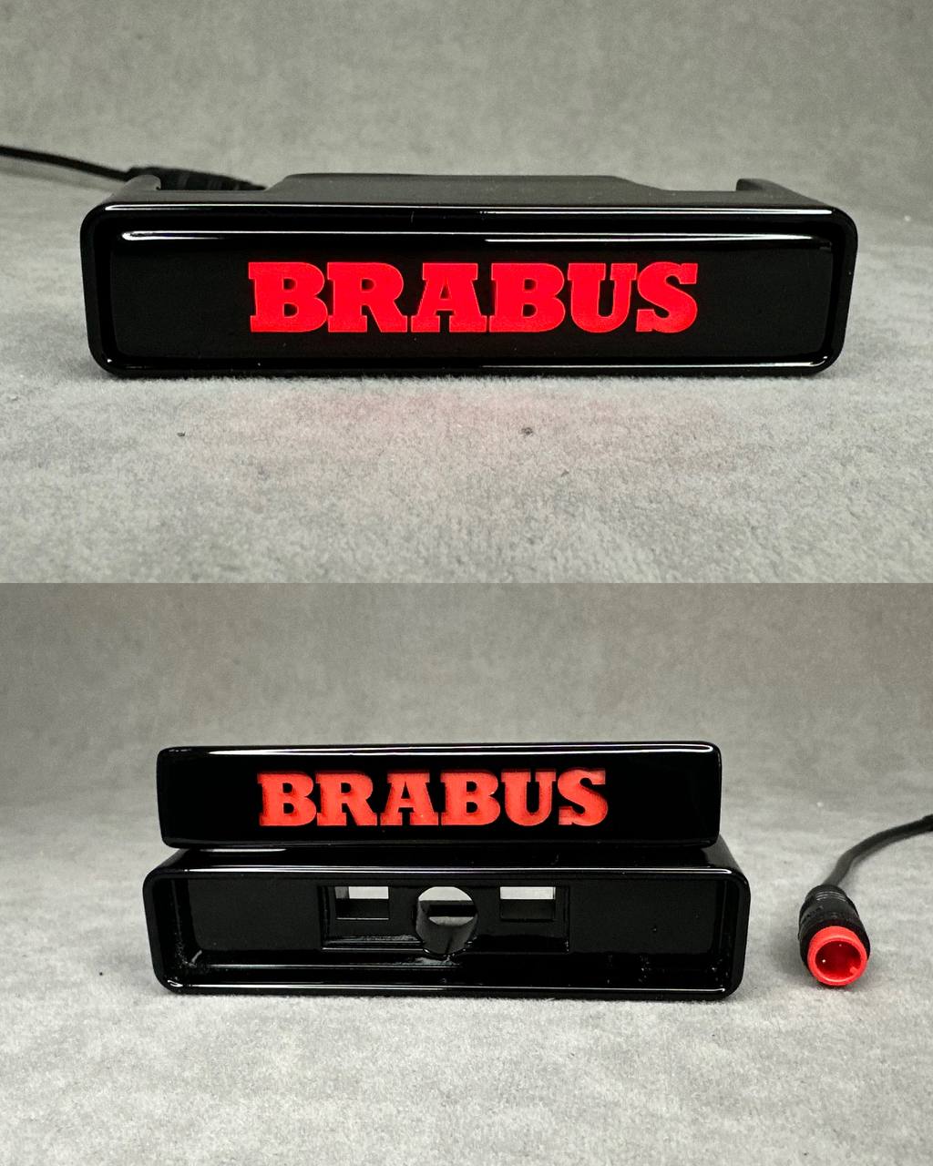 2026-01-31 17.09.54 LED Red Brabus Logo Badge Front Grill for Mercedes G63 G Wagon 700 800 W465 2025 - Image 1