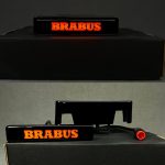 LED Orange Brabus Logo Badge Grill for Mercedes G63 G Wagon 700 800 W465 2025