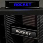 Rocket Led emblem Blue LED in Grille Brabus Rocket style Mercedes G class W463a W464 G63